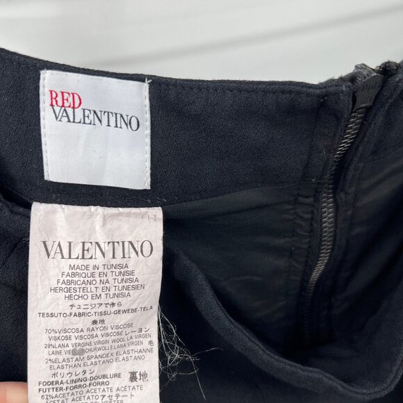 Red Valentino Black Mini Skirt - Picture 3 of 5